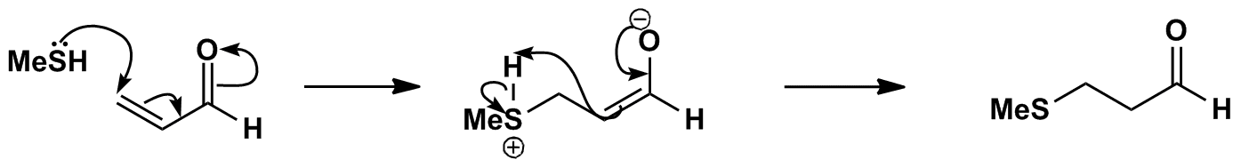 Conjugate addition mechanism