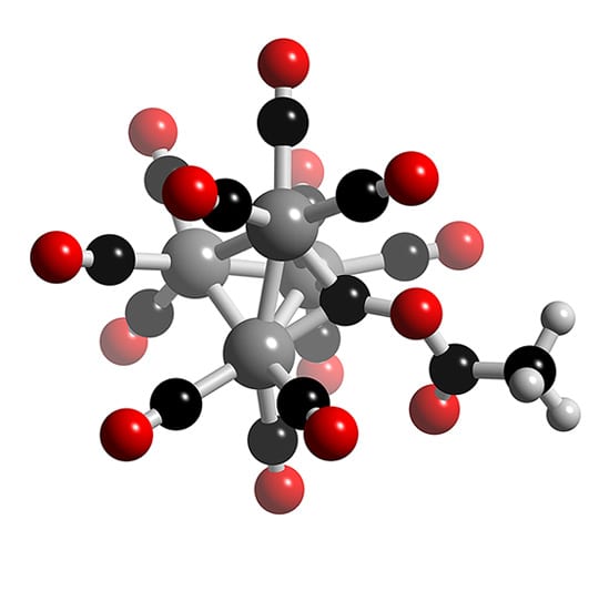 Fe4(CO)12CCOMe