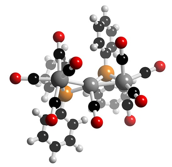 Pt(CO)(Mn(CO)4PMe2)2