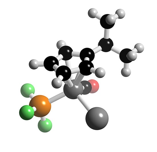 ReCp(CO)(PF3)Xe