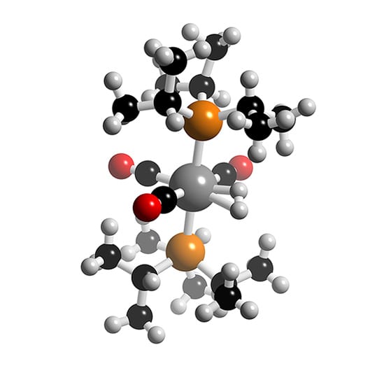 W(H2)(CO)3(PiPr3)2
