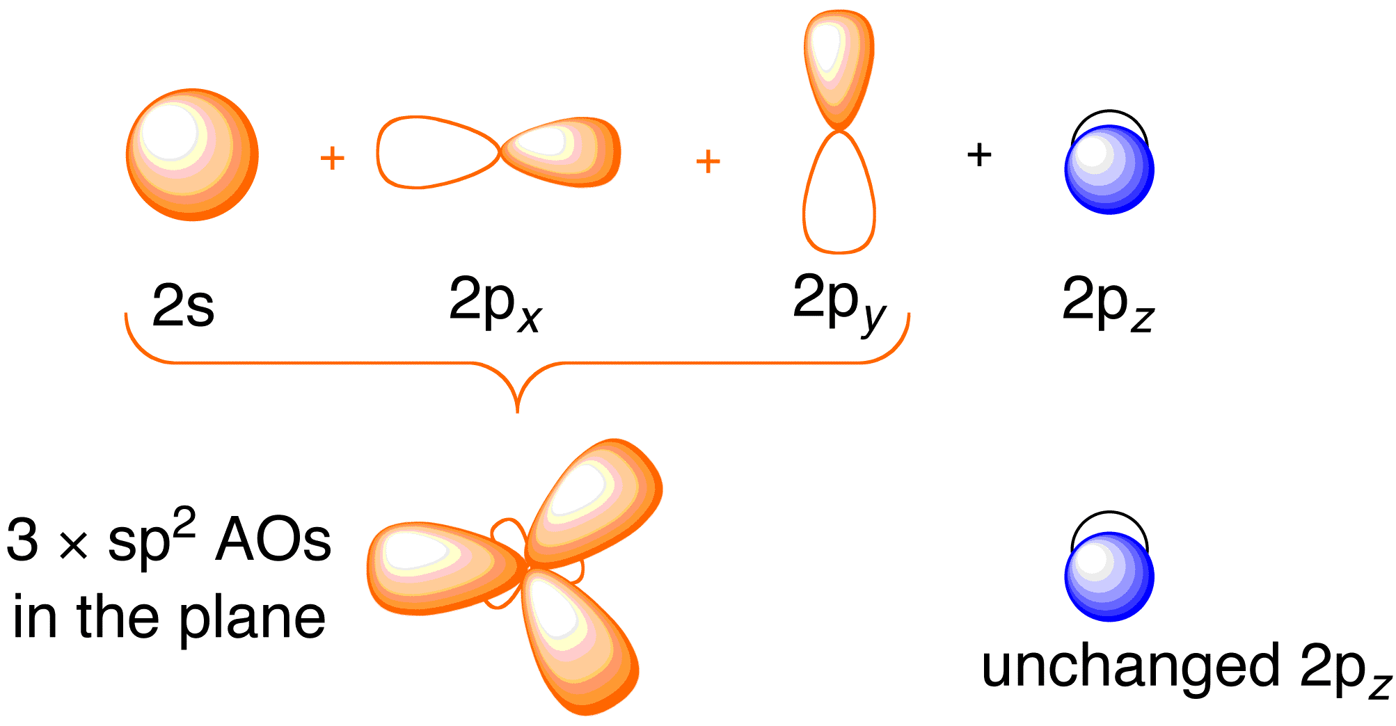 sp2 hybrids