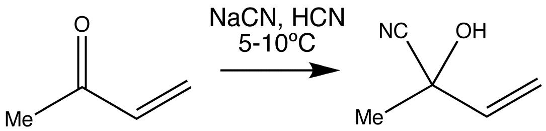 cyanohydrin formation