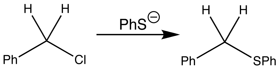 SN2 mechanism