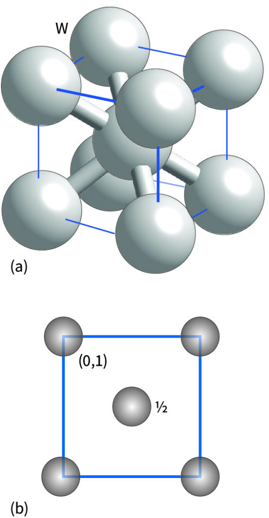 Tungsten structure