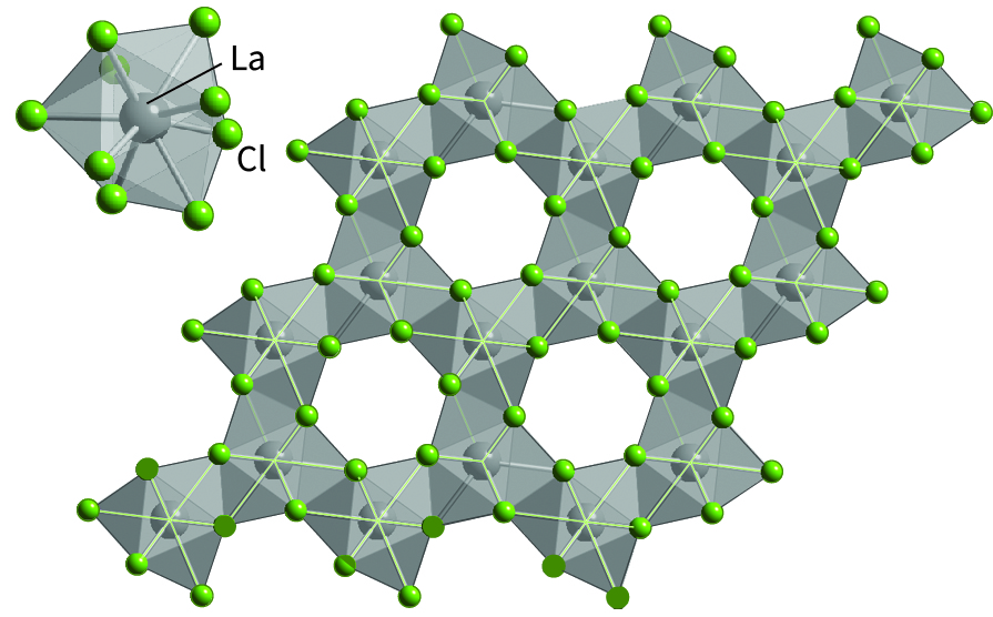 structure of LaCl3 