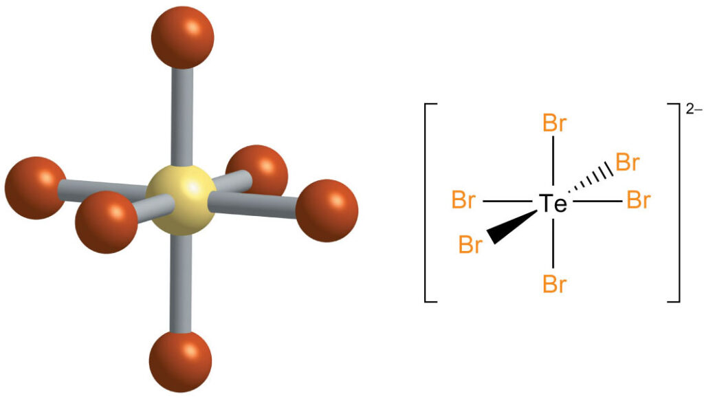 TeBr6 2- anion