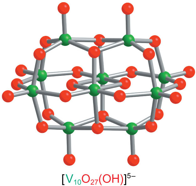 ([V10O27(OH)]5−).