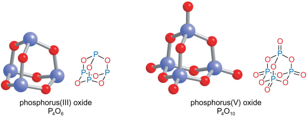 P4O6 and P4O10
