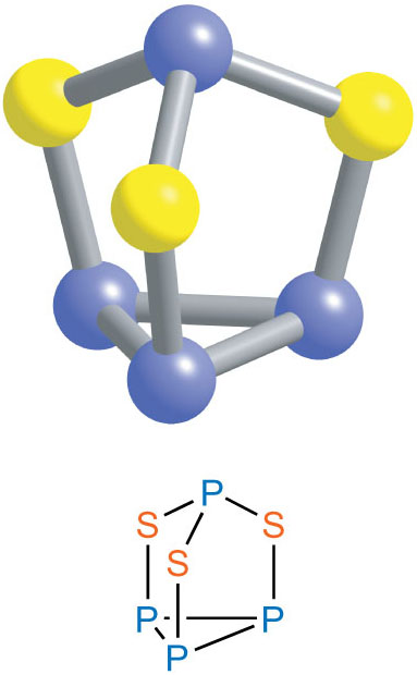 tetraphosphorus trisulfide (P4S3 ).