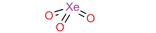 Xenon trioxide (XeO3 ).