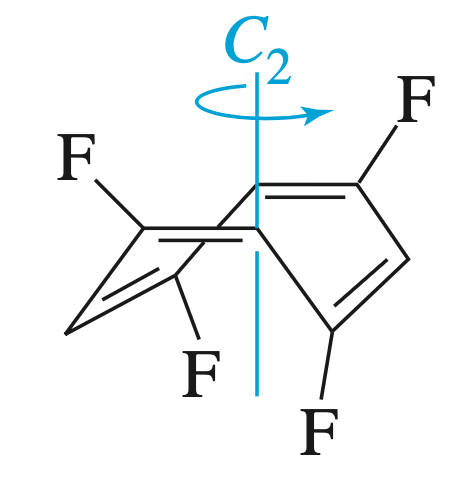 1,3,5,7-tetrafluoro- cyclooctatetraene C2